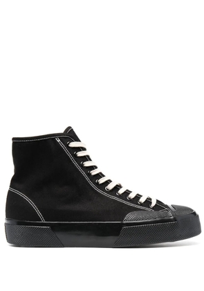 Superga high-top lace-up sneakers - Black