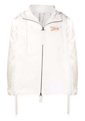 Reebok x Cottweiler convertible seersucker-weave jacket - Neutrals