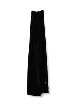 MARCIANO by GUESS logo-plaque scarf - Black