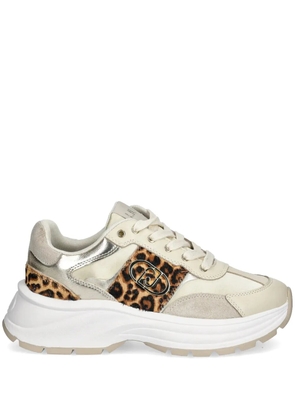 LIU JO leopard-print sneakers - Neutrals