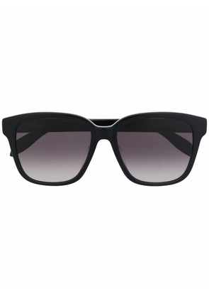 Alexander McQueen Eyewear gradient square-frame sunglasses - Black