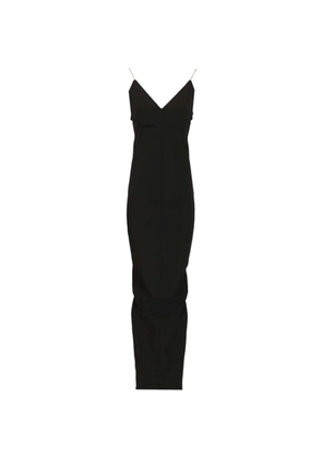 Rick Owens V-neck maxi dress - Black