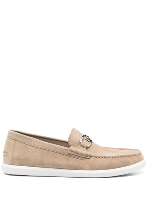 FENDI Fendi O'Lock loafers - Neutrals