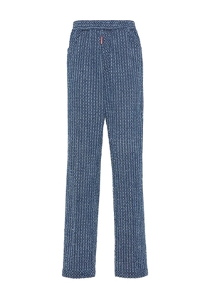 DSQUARED2 tweed trousers - Blue