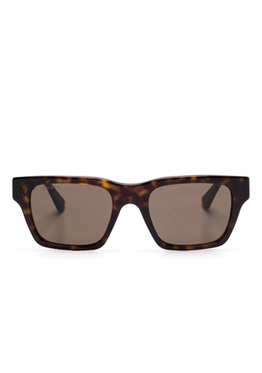 Gucci Eyewear square-frame sunglasses - Brown