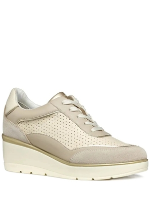 Geox Ilde wedge sneakers - Neutrals