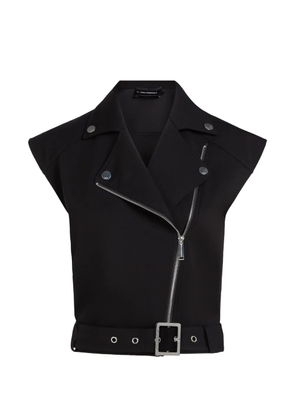 Karl Lagerfeld biker zip-up jacket - Black