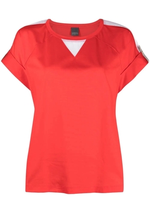 Lorena Antoniazzi contrasting-print T-shirt - Red