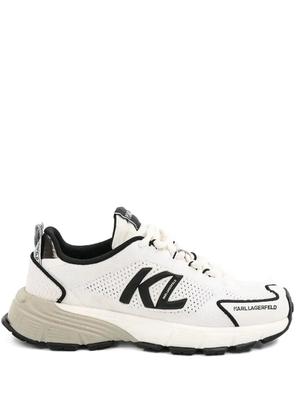 Karl Lagerfeld logo-appliqué sneakers - White