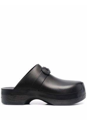 Ferragamo Gancini clogs - Black