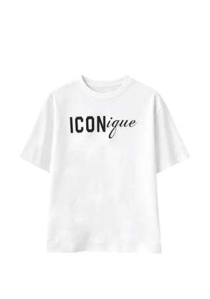 DSQUARED2 Iconique graphic-print T-shirt - White