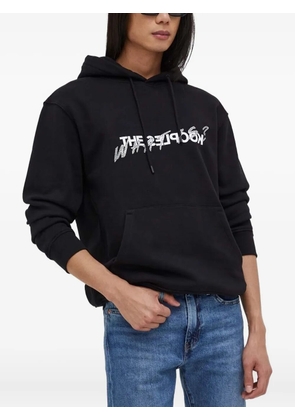 The Kooples rhinestone-embellished hoodie - Black