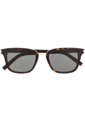 Saint Laurent Eyewear SL341 square sunglasses - Brown