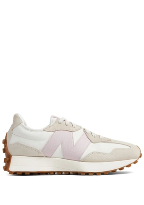 New Balance 327 low-top leather sneakers - Neutrals