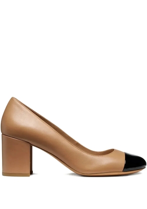 Geox 65mm Virnilisa block-heel pumps - Neutrals