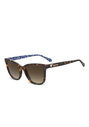 Love Moschino square-frame sunglasses - Brown