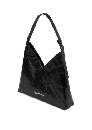 Karl Lagerfeld Jeans small Geo leather tote bag - Black