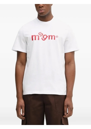 MSGM logo-print T-shirt - White