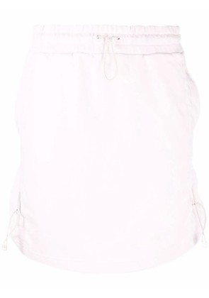 MCQ draped cotton miniskirt - Purple