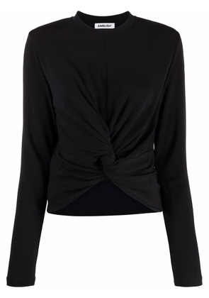 AMBUSH knot long-sleeve T-shirt - Black