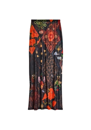 NEVER FULLY DRESSED Dorris midi skirt - Black