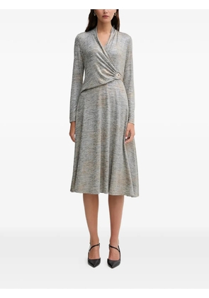 Joseph Ribkoff chain-detail midi dress - Grey