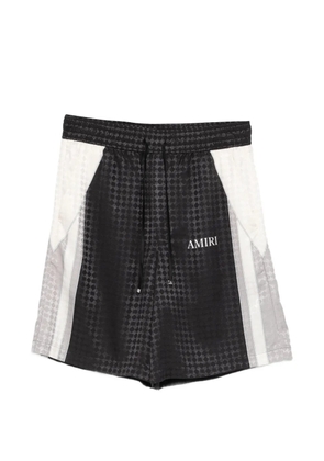 AMIRI Ma Quad drawstring patterned shorts - Black