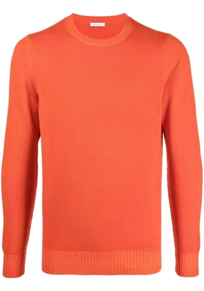 Malo round-neck knit jumper - Orange