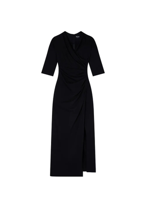 Giorgio Armani V-neck dress - Black