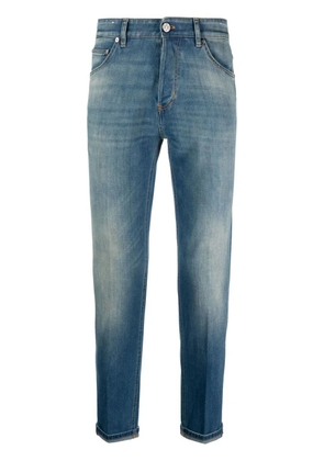 PT Torino washed fitted jeans - Blue