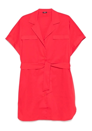 LIU JO shirt-style mini dress - Red