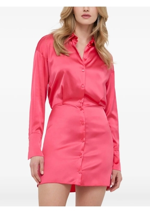Patrizia Pepe buttoned mini dress - Pink