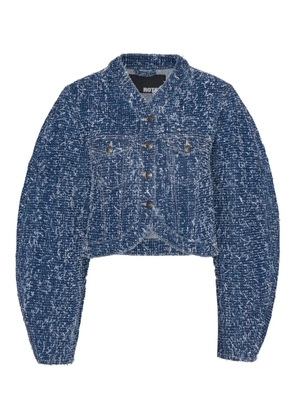 ROTATE BIRGER CHRISTENSEN long-sleeve denim jacket - Blue