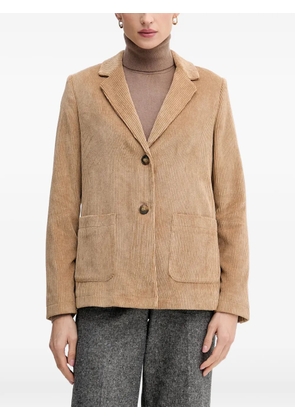 Benetton corduroy buttoned blazer - Neutrals