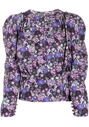 ISABEL MARANT long sleeve blouse - Purple