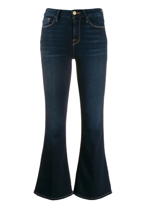 FRAME Le Crop mini boot jeans - Blue