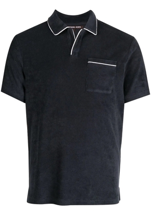 Michael Kors Johnny terry-cloth polo shirt - Blue