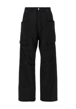 Rick Owens Stefan cargo low-crotch trousers - Black