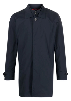 Fay single-breasted coat - Blue