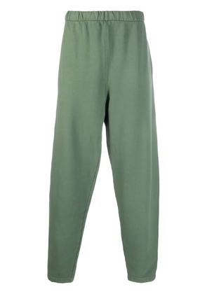 ERL elasticated-waist cotton trousers - Green