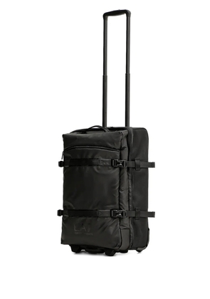 Ea7 Emporio Armani logo-detail top-handle luggage - Black