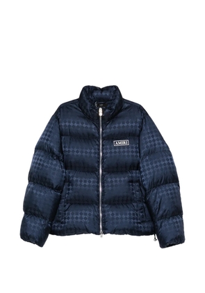 AMIRI MA Quad jacquard puffer jacket - Blue