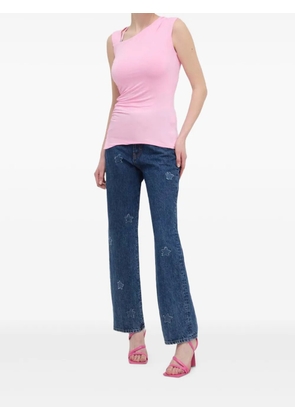 HUGO logo-detail top - Pink