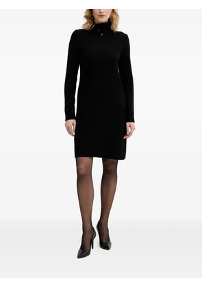 Benetton turtleneck midi dress - Black