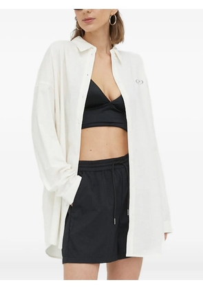 Résumé buttoned logo shirt - White