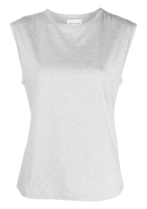 LouLou de Saison sleeveless Pima-cotton top - Grey