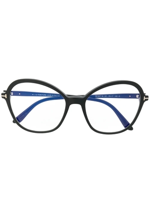 TOM FORD Eyewear oversized square glasses - Black