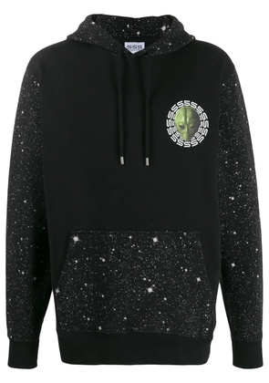 Sss World Corp galaxy hoodie - Black