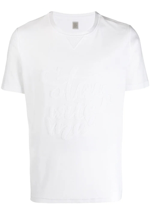 Eleventy printed T-shirt - White