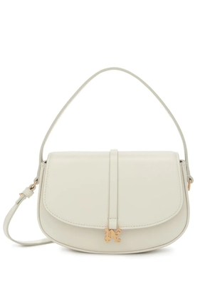 Palm Angels Lockbag leather shoulder bag - Neutrals